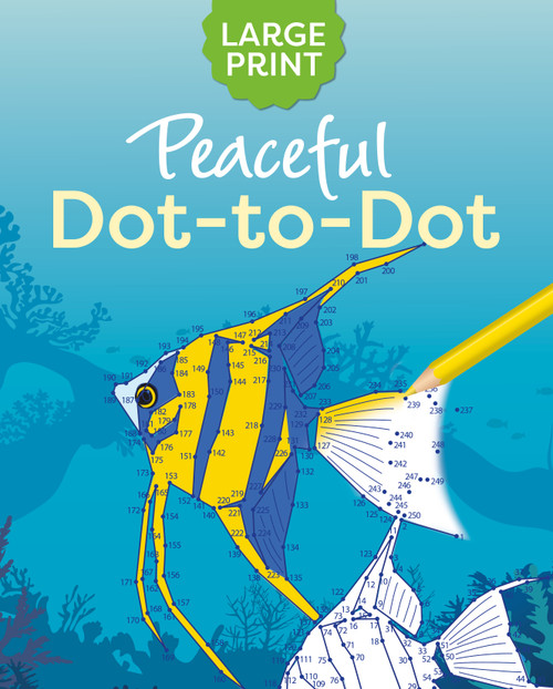 Large Print Peaceful Dot-to-Dot by Tansy Willow, 9781398820371