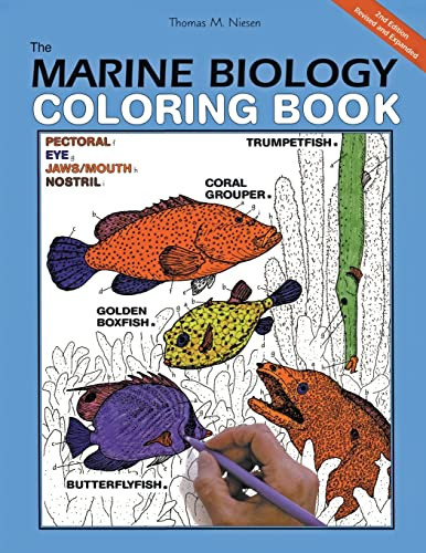 The Marine Biology Coloring Book (A Coloring Book) by Coloring Concepts Inc., 9780062737182