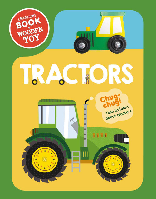 Tractors (Wooden Toy & Board Book Set) by IglooBooks, Willow Green, Sally Payne, 9781837716975