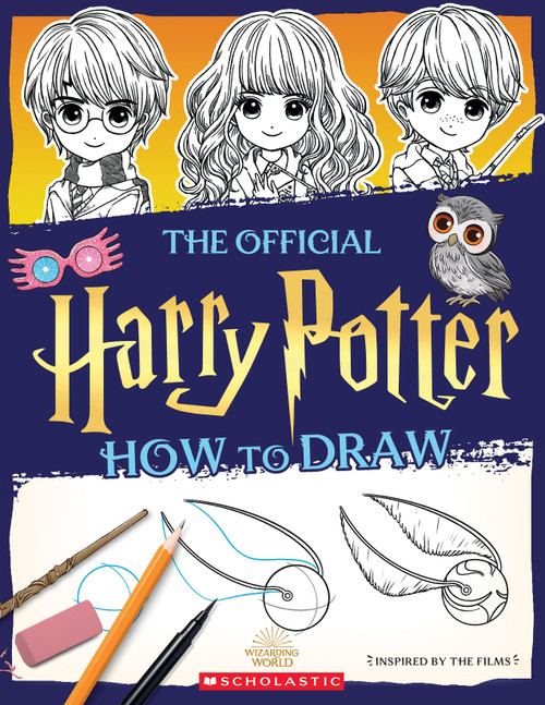 The Official Harry Potter How to Draw by Isa Gouache, Violet Tobacco, 9781339032313