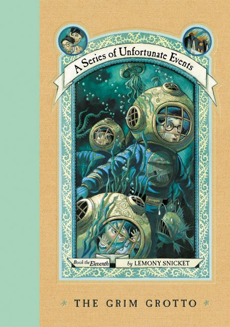 A Series of Unfortunate Events #11: The Grim Grotto by Lemony Snicket, Brett Helquist, Michael Kupperman, 9780064410144