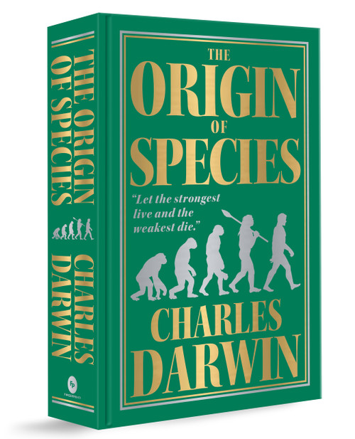 The Origin of Species (Deluxe Hardbound Edition) by Charles Darwin, 9789354402258