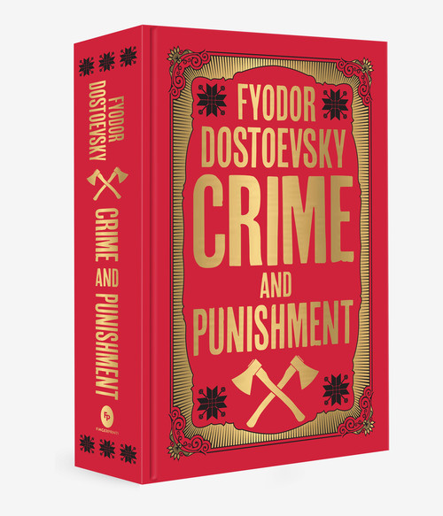 Crime and Punishment (Deluxe Hardbound Edition) by Fyodor Dostoevsky, 9789354403798
