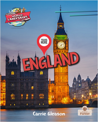 You Are Here: England by Carrie Gleason, 9781039815643