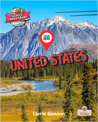 You Are Here: United States by Carrie Gleason, 9781039815681