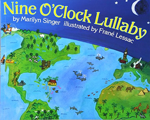 Nine O'Clock Lullaby by Marilyn Singer, Frane Lessac, 9780064433198