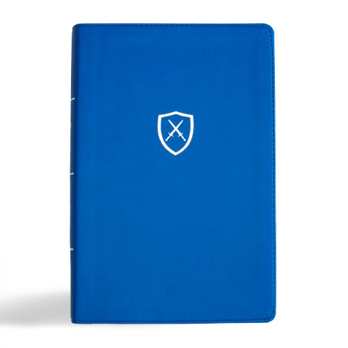 CSB Defend Your Faith Bible, Blue LeatherTouch (The Apologetics Bible for Kids) by CSB Bibles by Holman, Jesse Florea, 9781430094579