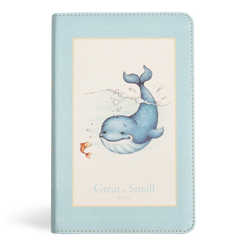 KJV Great and Small Bible, Baby Blue LeatherTouch (A Keepsake Bible for Babies) by Holman Bible Publishers, 9781430094715
