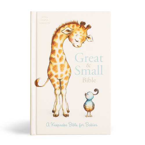 KJV Great and Small Bible, Hardcover (A Keepsake Bible for Babies) by Holman Bible Publishers, 9781430094722