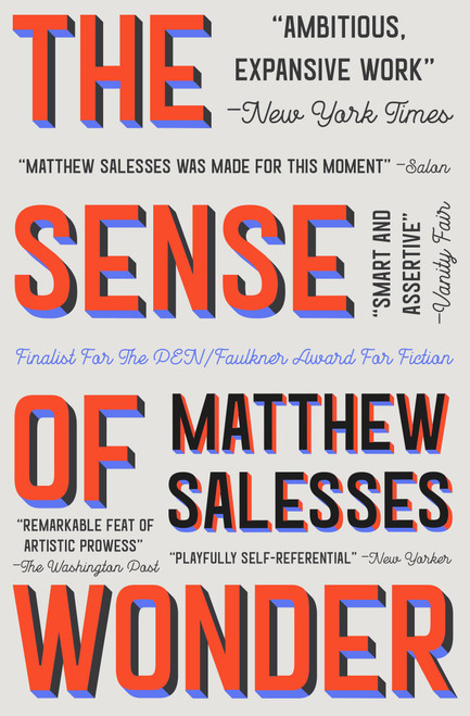 The Sense of Wonder (A Novel) by Matthew Salesses, 9780316425810