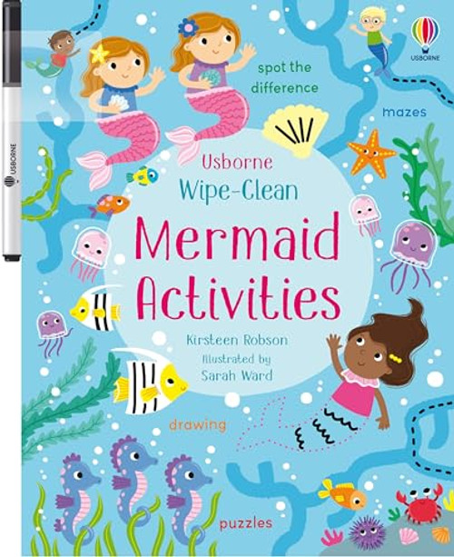 Wipe-Clean Mermaid Activities by Kirsteen Robson, Sarah Ward, 9781805071785