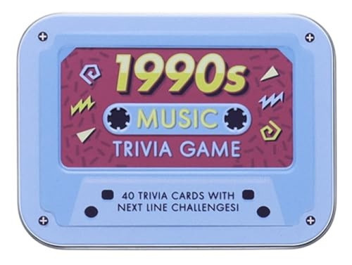 1990s Music Trivia Game by Ridley's Games, 9781797229225