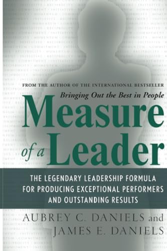 Measure of a Leader (PB) by Aubrey C. Daniels, 9781265845049