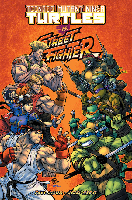 Teenage Mutant Ninja Turtles Vs. Street Fighter by Paul Allor, Ariel Medel, 9798887240770