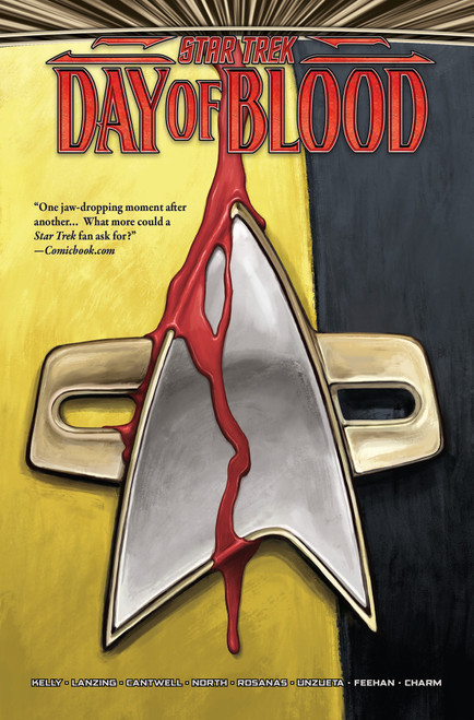 Star Trek: Day of Blood by Christopher Cantwell, Collin Kelly, Jackson Lanzing, Ramon Rosanas, Angel Unzueta, 9798887240732