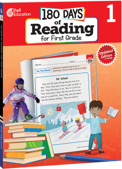180 Days™: Reading for First Grade, 2nd Edition (Practice, Assess, Diagnose) - 9798765918036 by Stephanie Kraus, Carol Huey-Gatewood, Carol Gatewood, 9798765918036