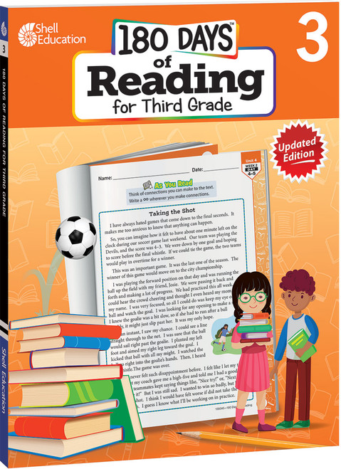 180 Days®: Reading for Third Grade, 2nd Edition (Practice, Assess, Diagnose) - 9798765918050 by Alyxx Melendez, Melissa Laughlin, 9798765918050