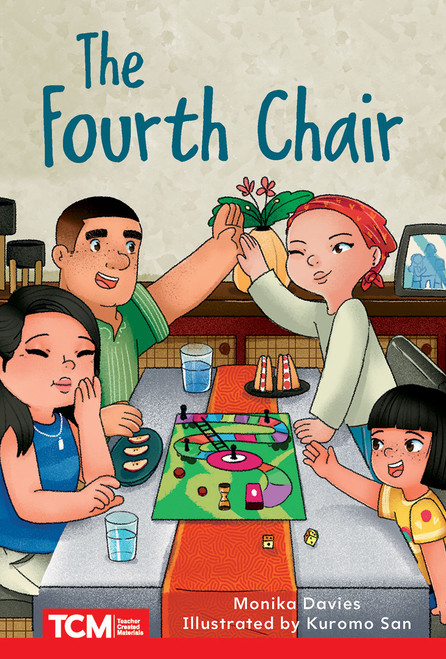 The Fourth Chair (Level 2: Book 14) by Monika Davies, Kuromo San, 9798765924440