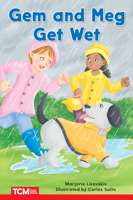Gem and Meg Get Wet (Level 1: Book 3) by Marjorie Lisovskis, Carlos Salto, Margie Lisovskis, 9798765924037