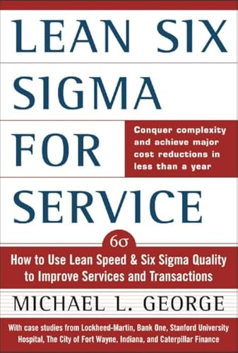 Lean Six Sigma for Service (PB) by Michael L. George, 9781265918927