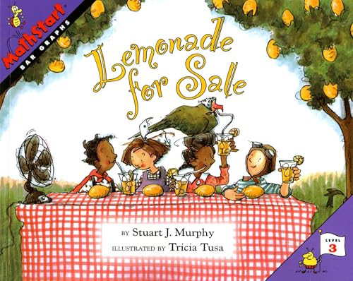 Lemonade for Sale (MathStart Level 3: Bar Graphs) by Stuart J. Murphy, Tricia Tusa, 9780064467155