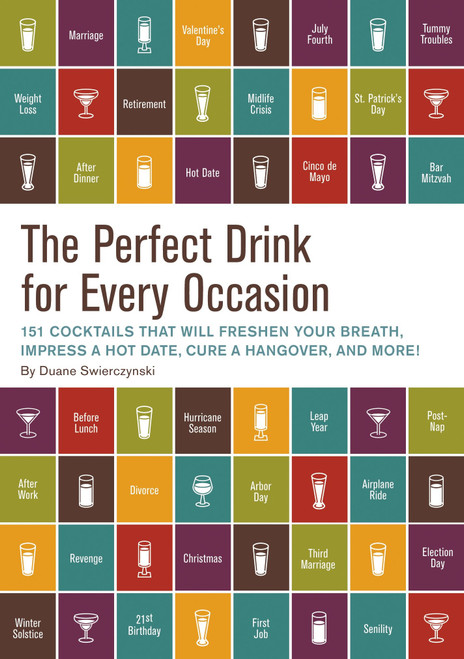 The Perfect Drink for Every Occasion (151 Cocktails That Will Freshen Your Breath, Impress a Hot Date, Cure a Hangover, and More!) by Duane Swierczynski, 9781594745072