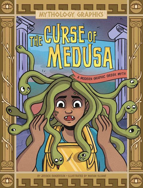 The Curse of Medusa (A Modern Graphic Greek Myth) by Jessica Gunderson, Marian Sloane, 9781669059172