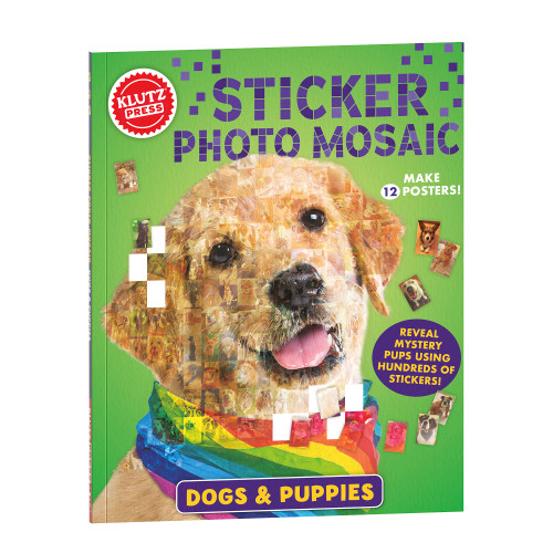 Sticker Photo Mosaic: Dogs & Puppies by Editors of Klutz, 9781339019239