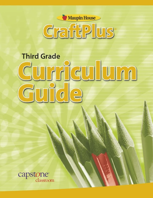 CraftPlus Teacher's Curriculum Guide Grade 3 by Marcia S. Freeman, 9781934338223