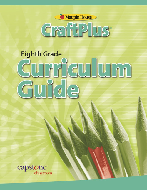 CraftPlus Teacher's Curriculum Guide Grade 8 by Marcia S. Freeman, 9781934338278
