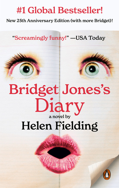 Bridget Jones's Diary (A Novel) by Helen Fielding, 9780140280098