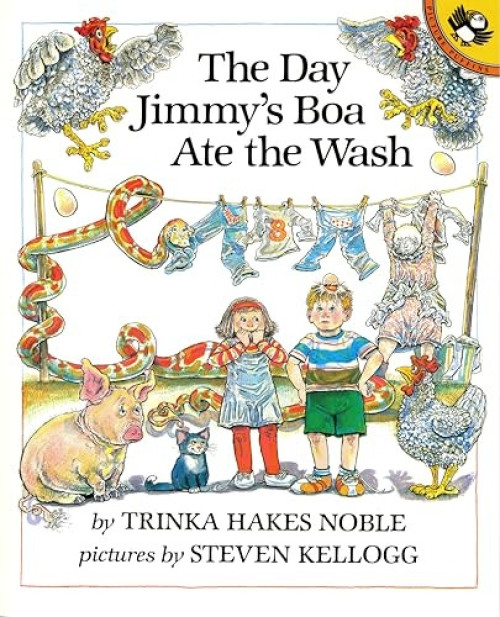 The Day Jimmy's Boa Ate the Wash by Trinka Hakes Noble, Steven Kellogg, 9780140546231