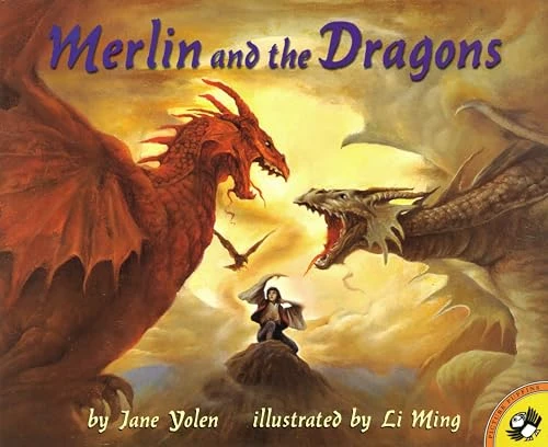 Merlin and the Dragons by Jane Yolen, Li Ming, 9780140558913
