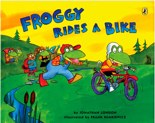 Froggy Rides a Bike by Jonathan London, Frank Remkiewicz, 9780142410677