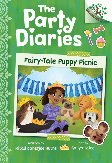 Fairy-Tale Puppy Picnic: A Branches Book (The Party Diaries #4) - 9781338896916 by Mitali Banerjee Ruths, Aaliya Jaleel, 9781338896916
