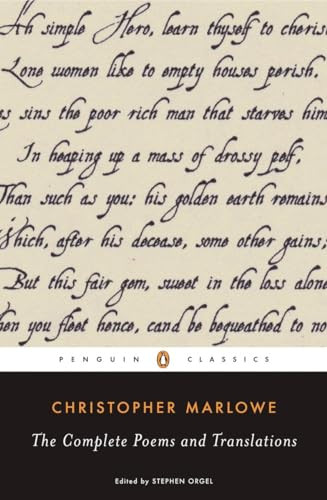 The Complete Poems and Translations by Christopher Marlowe, Stephen Orgel, 9780143104957