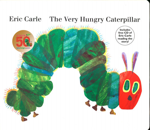 The Very Hungry Caterpillar (Board book & CD) by Eric Carle, Eric Carle, 9780399247453