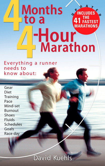 Four Months to a Four-Hour Marathon by Dave Kuehls, 9780399532597