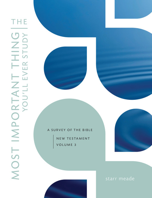 The Most Important Thing You'll Ever Study (A Survey of the Bible: New Testament, Vol. 3) by Starr Meade, 9781433527005