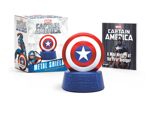 Marvel: Captain America Metal Shield (With Vibranium Sound Effect) (Miniature Edition) by Robert K. Elder, 9780762485680