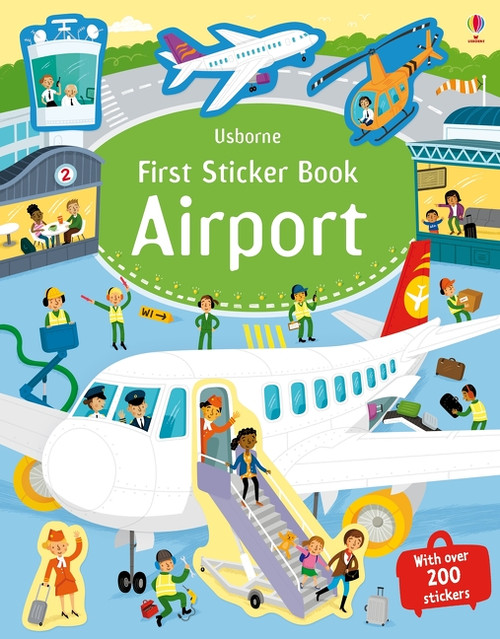 First Sticker Book Airport by Sam Smith, Wesley Robins, 9781805074953