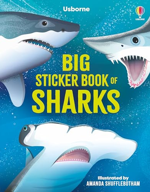 Big Sticker Book of Sharks by Alice James, Amanda Shufflebotham, 9781805074922