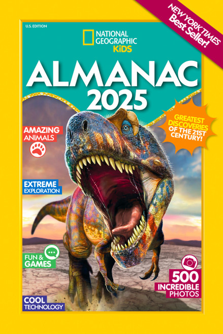 National Geographic Kids Almanac 2025 by National Geographic, Kids, 9781426376092