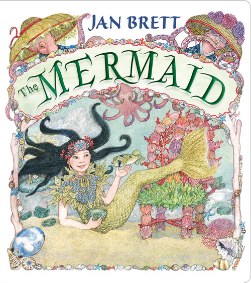 The Mermaid - 9780593695746 by Jan Brett, Jan Brett, 9780593695746