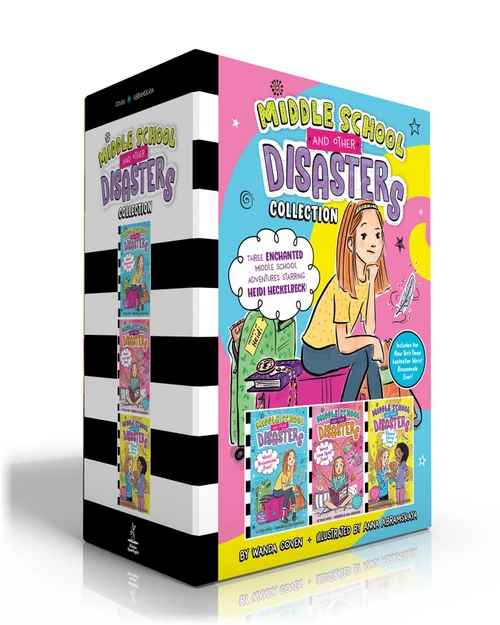 Middle School and Other Disasters Collection (Boxed Set) (Worst Broommate Ever!; Worst Love Spell Ever!; Biggest Secret Ever!) by Wanda Coven, Anna Abramskaya, 9781665952071