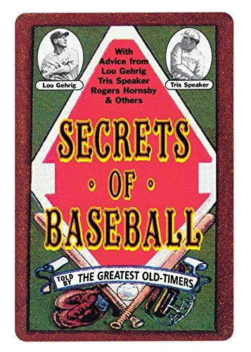 Secrets of Baseball by Tris Speaker, 9781557094315
