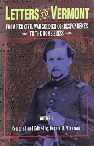 Letters to Vermont by Donald Wickman, 9781884592102