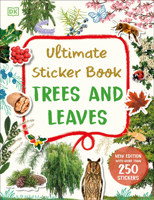 Ultimate Sticker Book Trees and Leaves by DK, 9780744099621