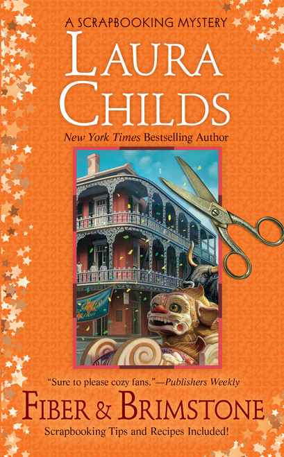Fiber & Brimstone by Laura Childs, 9780425244029