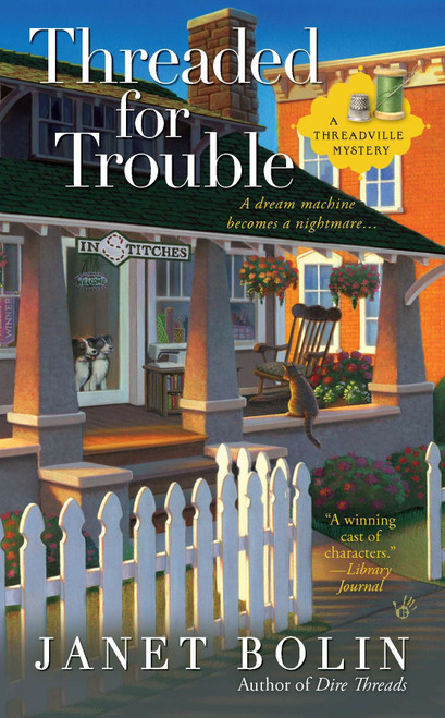 Threaded for Trouble by Janet Bolin, 9780425251324
